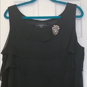 Black cocktail dress